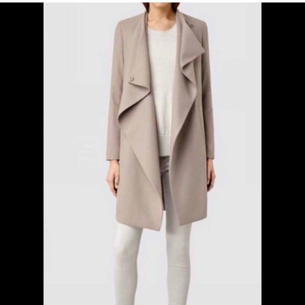 All Saints Taupe Trench Coat (not black!)